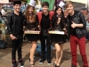 Cigarette girls in Before You Exit music video