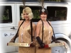 Cigarette Girls gold fringe